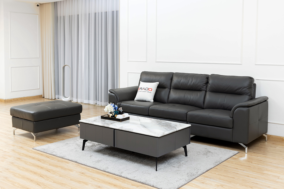 Sofa da Pandora 9412C - Cải tiến mới, bền hơn